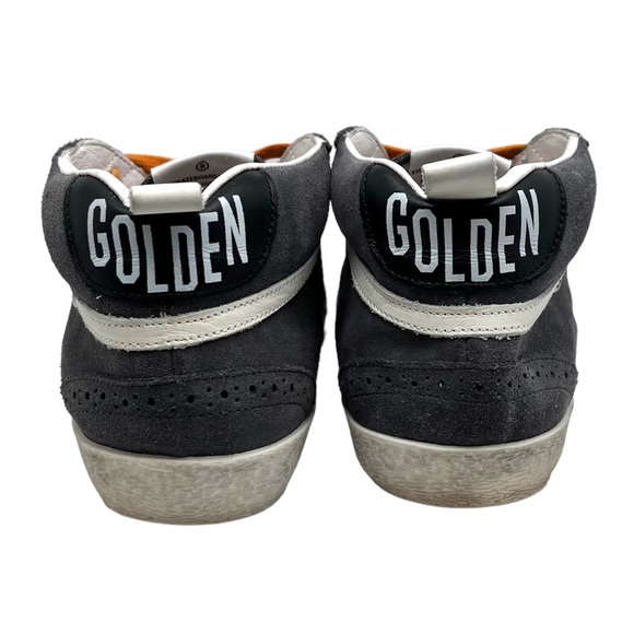 *EUC* Golden Goose Mid Star Gray Suede & White Star, Size 39 (9 US) - Picture 5 of 15
